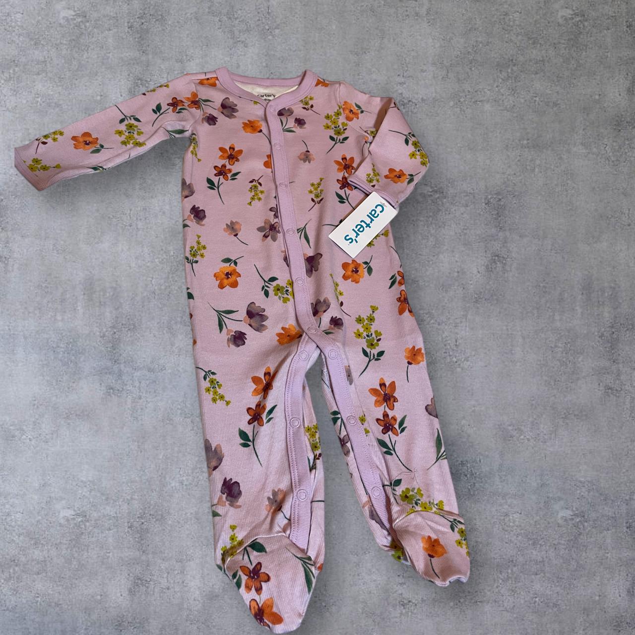 Pijama Rosado Flores Carter´s